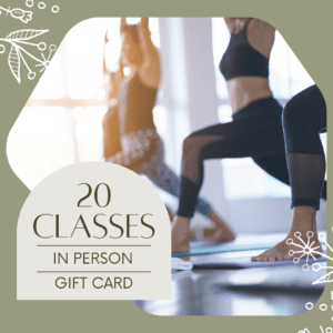 Yoga Class Pass Gift Cards in Kingston